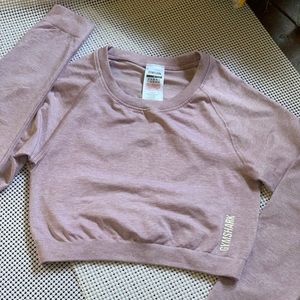 Gymshark Adapt Marl Seamless Long Sleeve